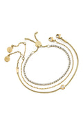Trio Layered Bracelet Set