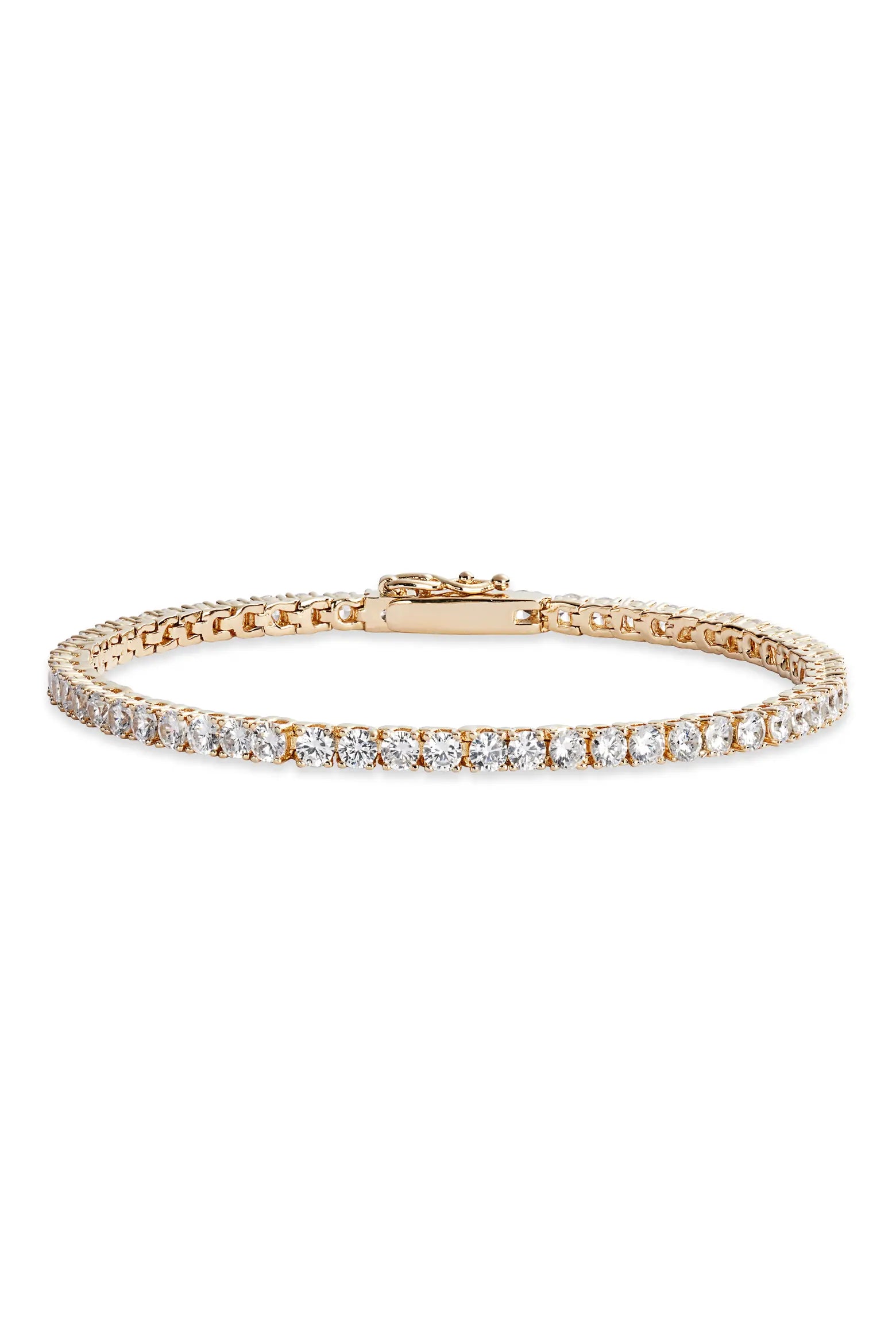 Aurora Gold Tennis Bracelet