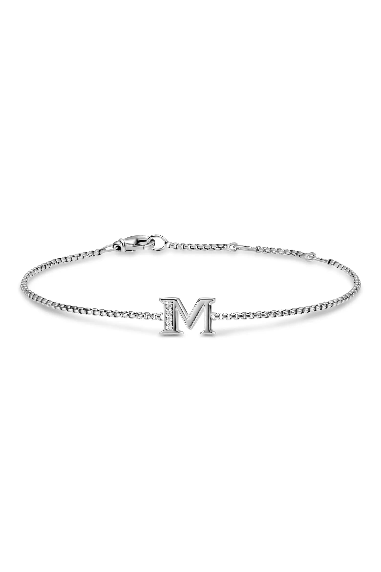 Nova Initial Bracelet