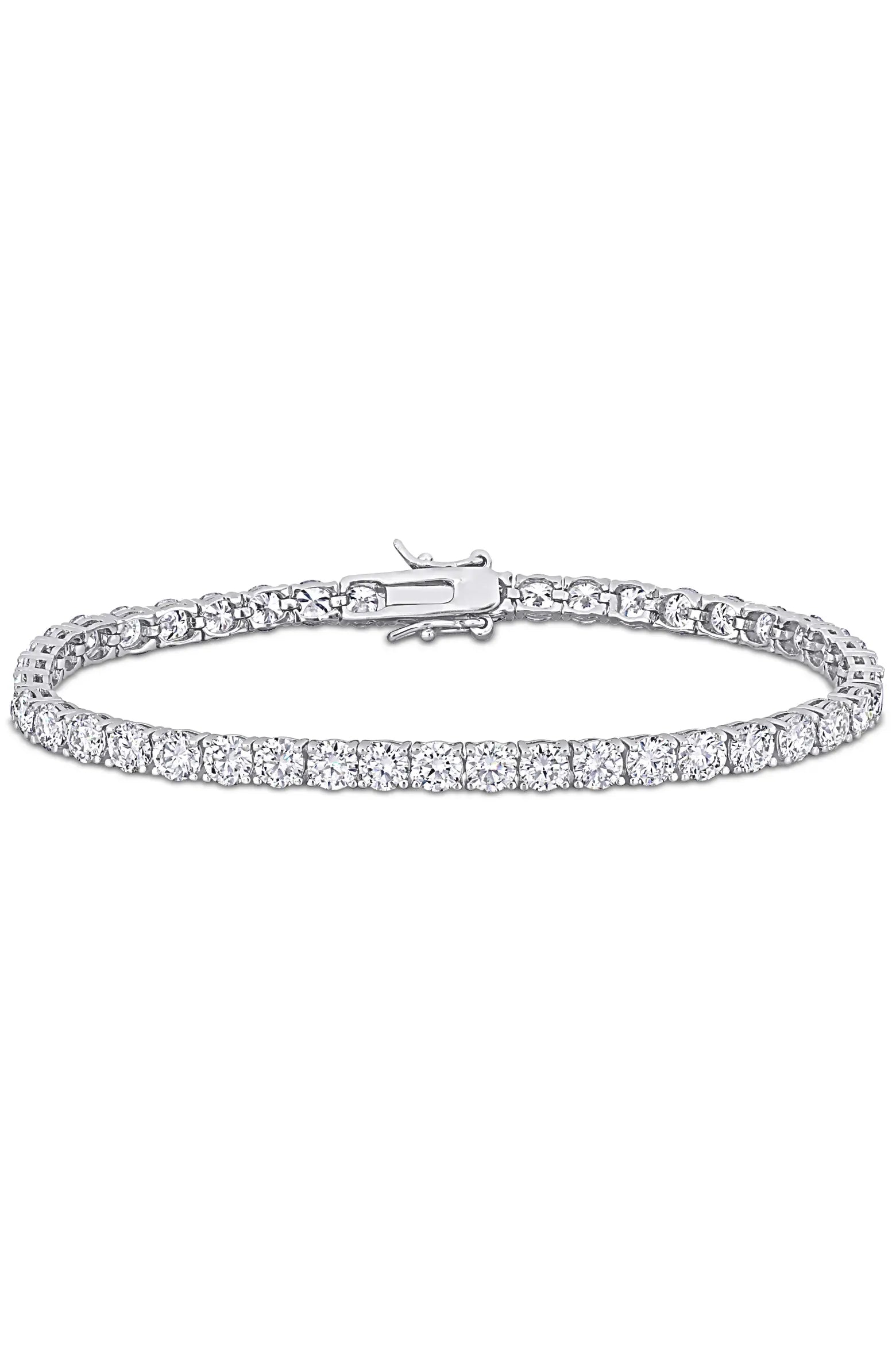 Neve Silver Tennis Bracelet