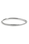 Lume Silver Pavé Bangle